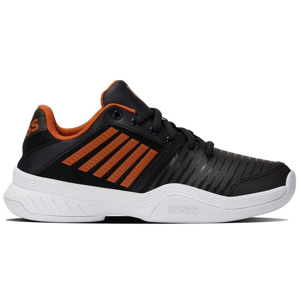 K-Swiss Performance Court Express Indoor/Carpet/Teppich schwarz Kinder Tennisschuh