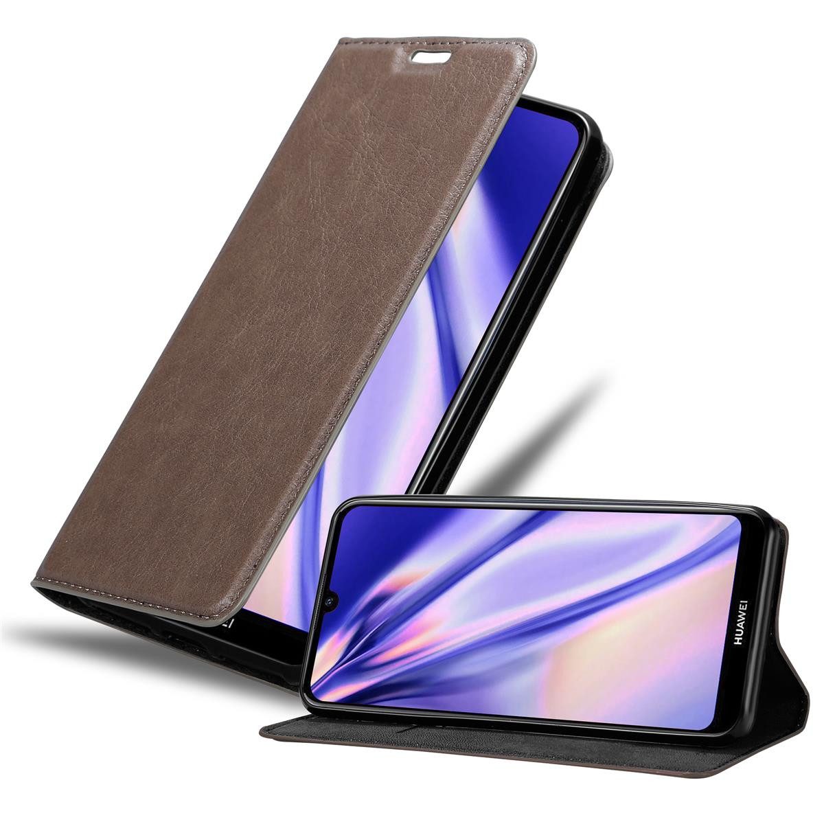 Cadorabo Handyhülle für Huawei Y6S Hülle Huawei Y6S, Hülle Schutzhülle mit Standfunktion, Magnetverschluss und Kartenfach