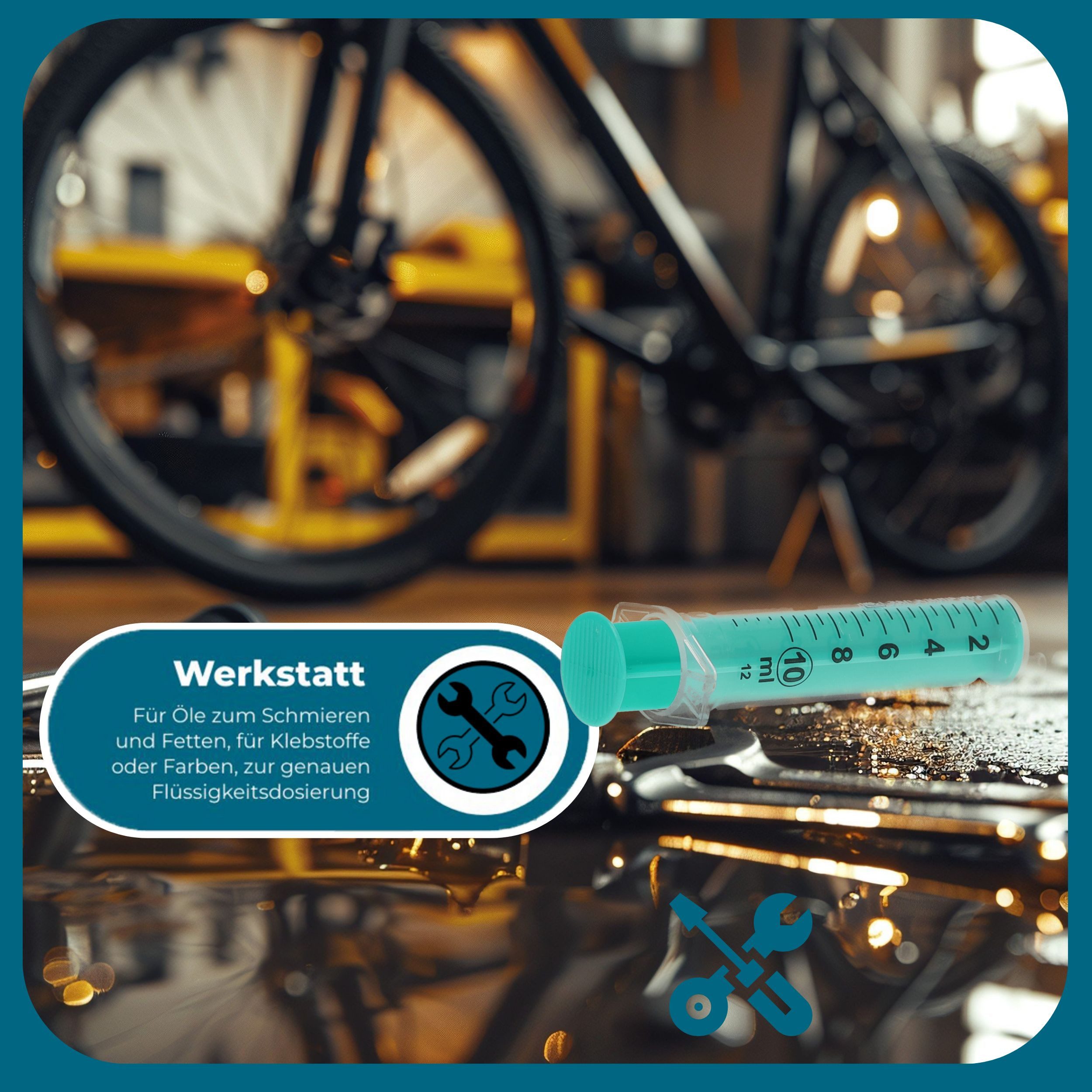 Horn Medical Einwegspritze Horn Medical Spritzen-Sets mit stumpfen Kanülen -Größe wählbar-, (Einwegartikel, einzeln steril verpackt), präzises Dosieren ohne Ver – Bild 5 von 5
