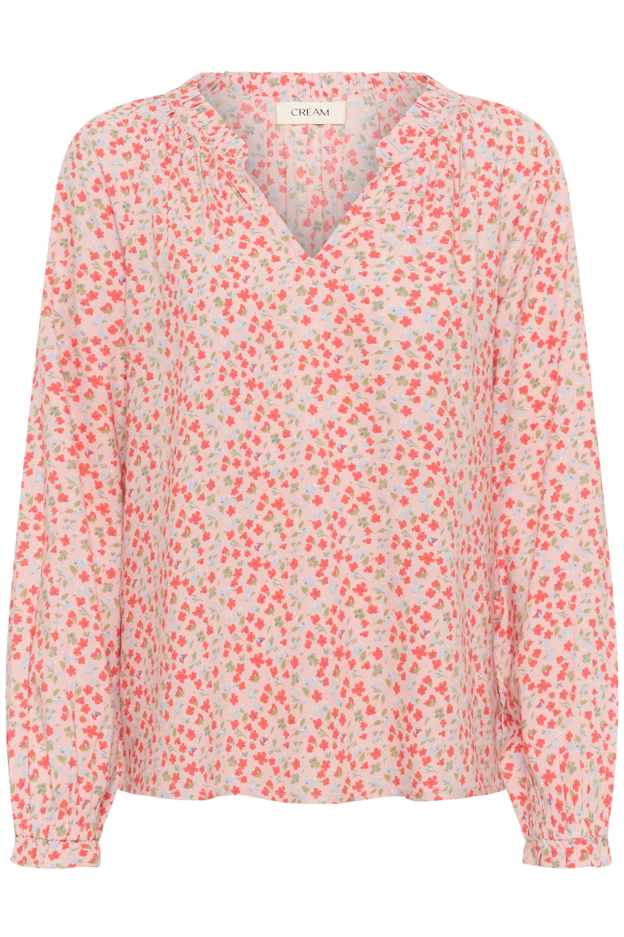 Langarmbluse Langarm-Bluse CRTiah