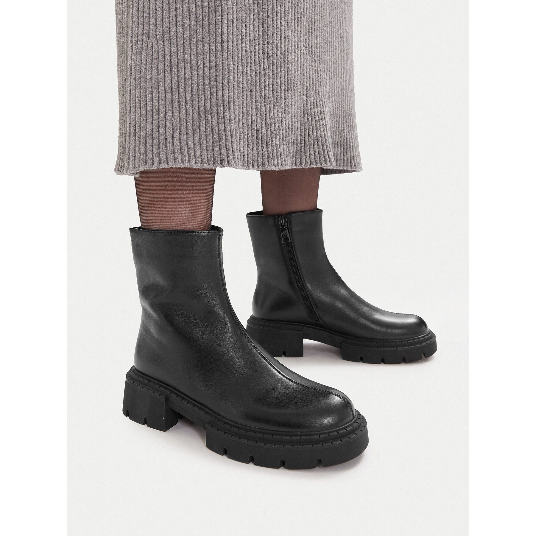 Badura Badura Damen Stiefeletten C-ANAHI-MX01415 Schwarz Stiefel