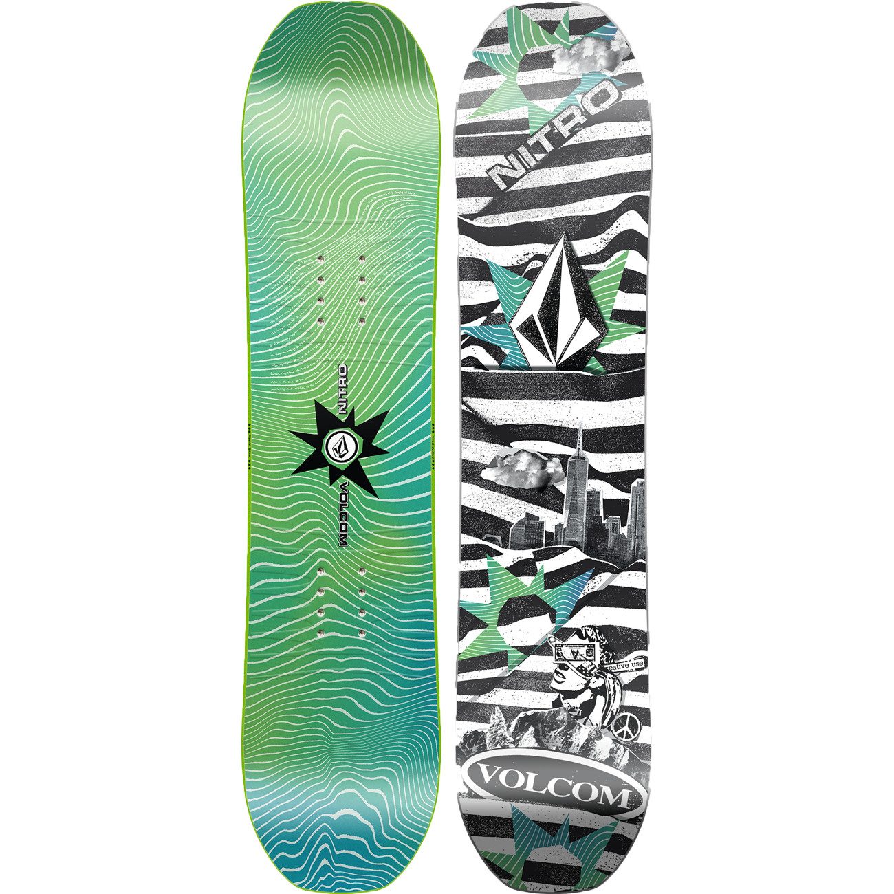 Nitro Snowboards Snowboard RIPPER KIDS X VOLCOM