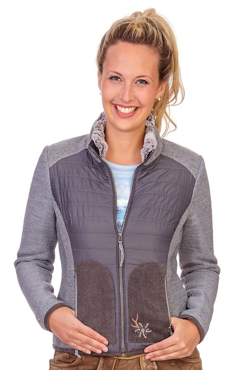 Spieth & Wensky Outdoorjacke Trachtenjacke Damen - PORTUGAL - grau