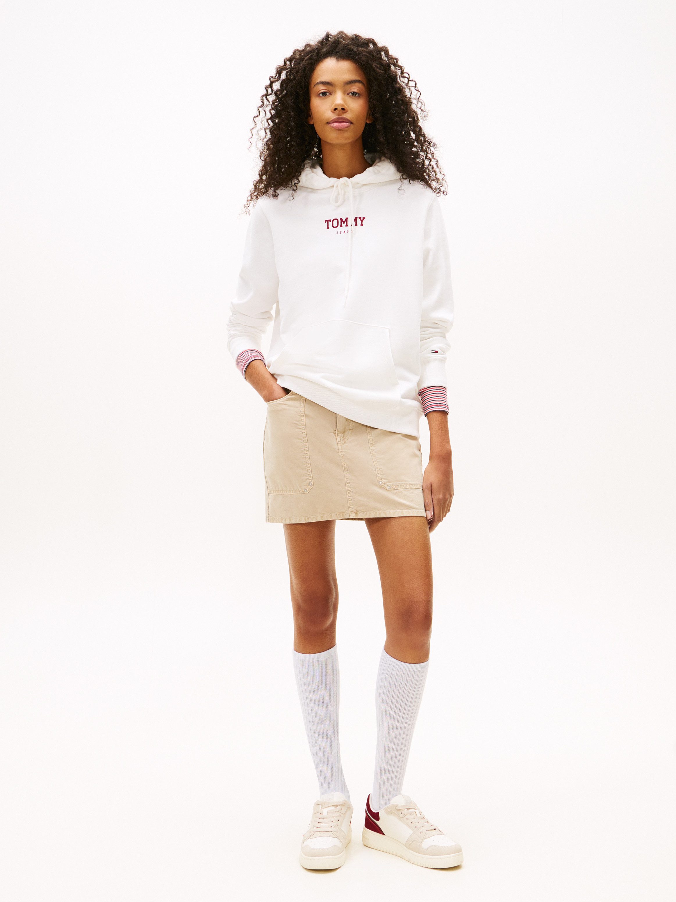 Tommy Jeans Kapuzensweatshirt TJW REG ESS LOGO 2 HOODIE EXT