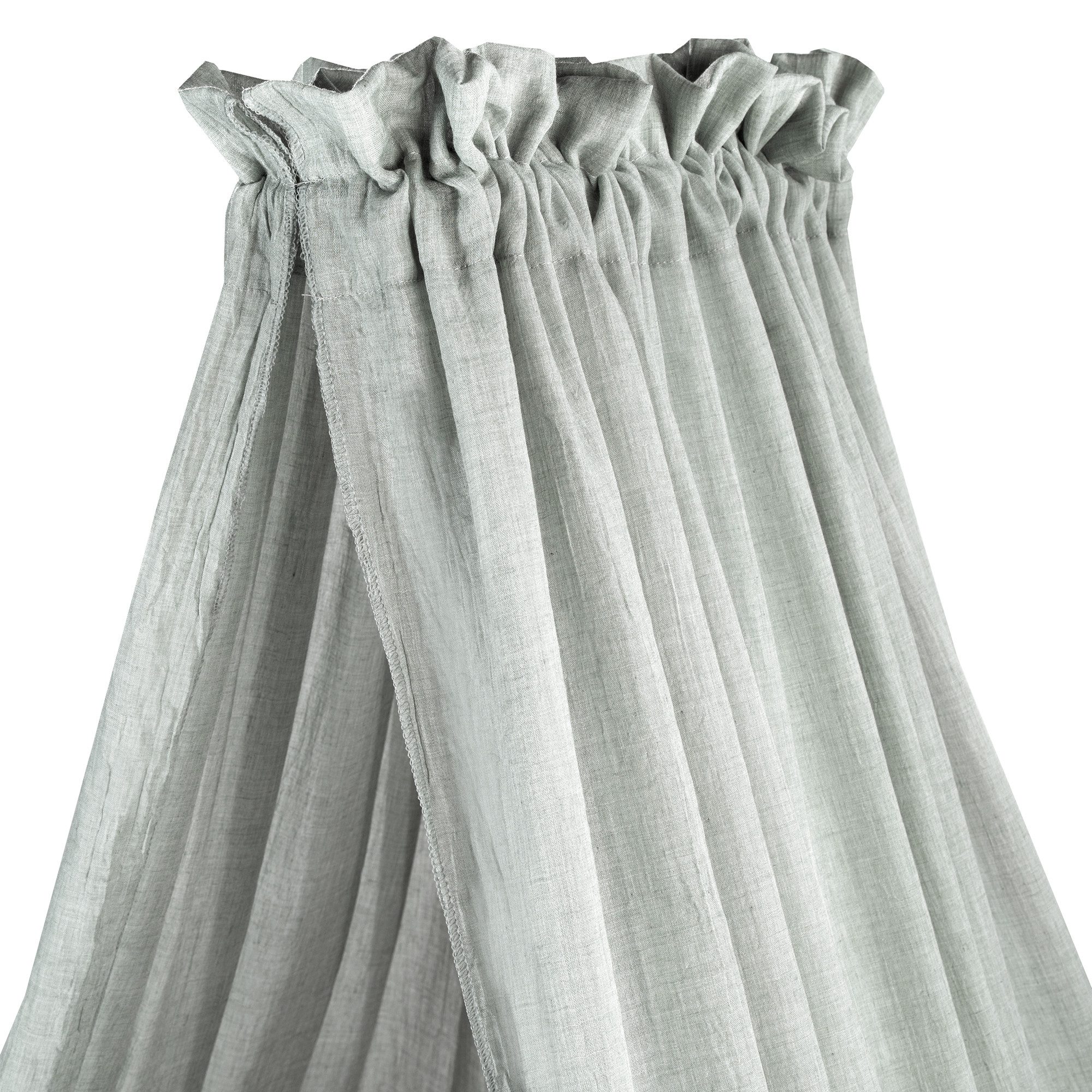 Julius Zöllner Betthimmel Voile uni Jersey – Bild 5 von 5
