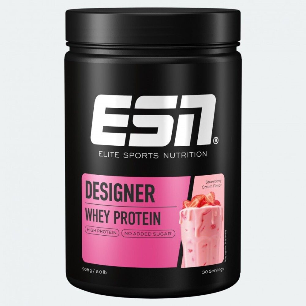 ESN ESN Designer Whey 908g - Strawberry Cream Pulver