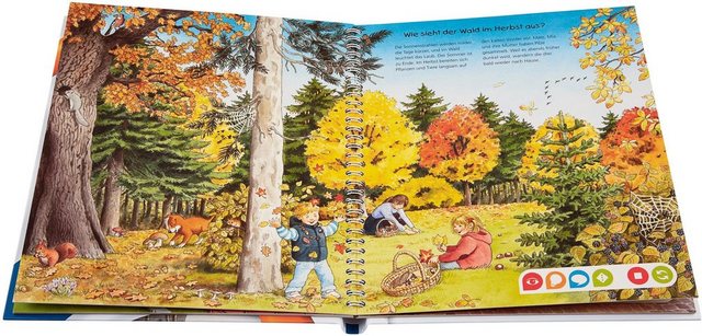 Ravensburger Buch »tiptoi® WWW – Unsere Jahreszeiten«, Made in Europe, FSC® – schützt Wald – weltweit