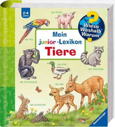 Ravensburger Buch »Mein junior-Lexikon: Tiere - Wieso? Weshalb? Warum?«, Made in Europe; FSC® - schützt Wald - weltweit