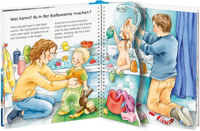 Ravensburger Buch »Zähne putzen, Pipi machen – Wieso? Weshalb? Warum? Junior«, Made in Europe, FSC® – schützt Wald – weltweit