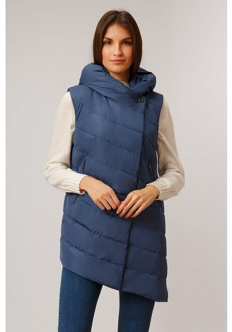 FINN FLARE Жилет стеганый с асимметричный фасон