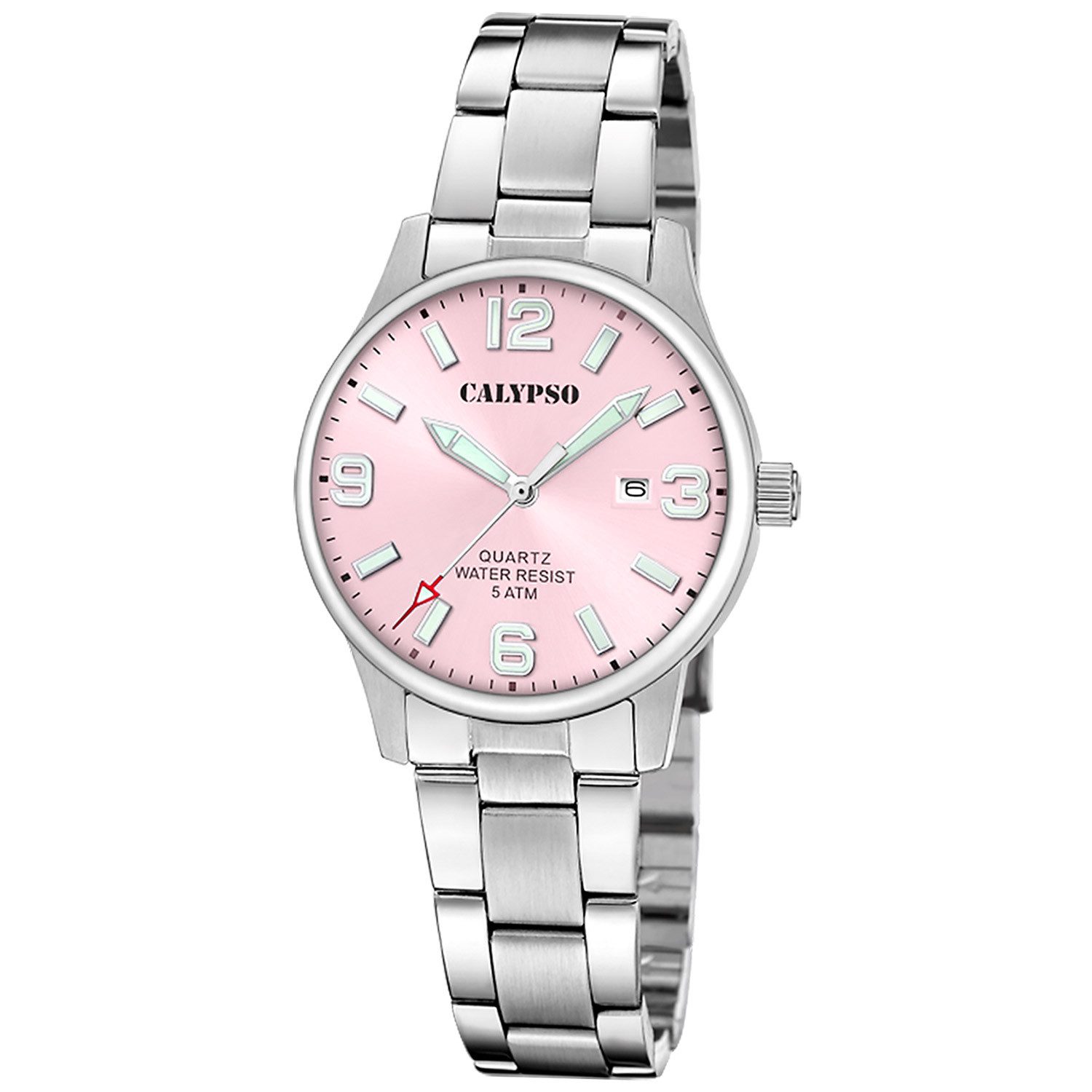 CALYPSO WATCHES Quarzuhr Quarz Stahl/Rosafarben günstig online kaufen