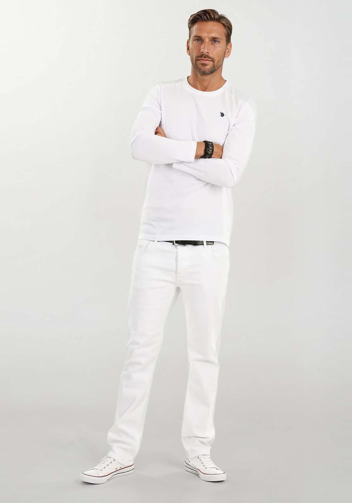 Alessandro Salvarini Comfort-fit-Jeans A.Salvarini Designer Herren Jeans Hose Basic Jeanshose – Bild 3 von 5