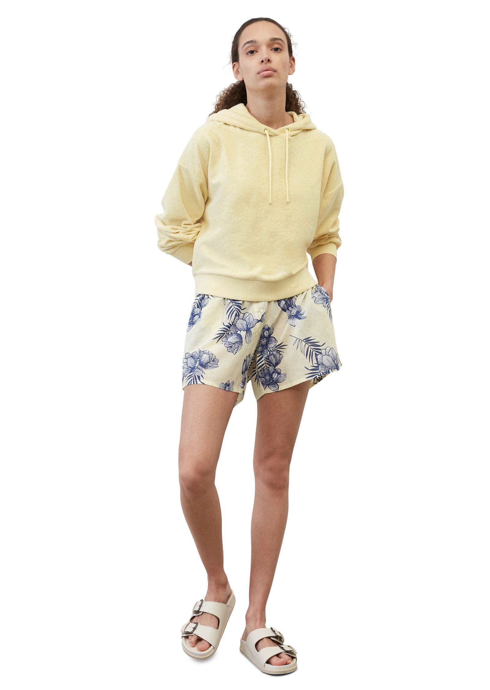Damen Pullover Marc O'Polo Sweatshirt aus softem Organic Cotton-Mix