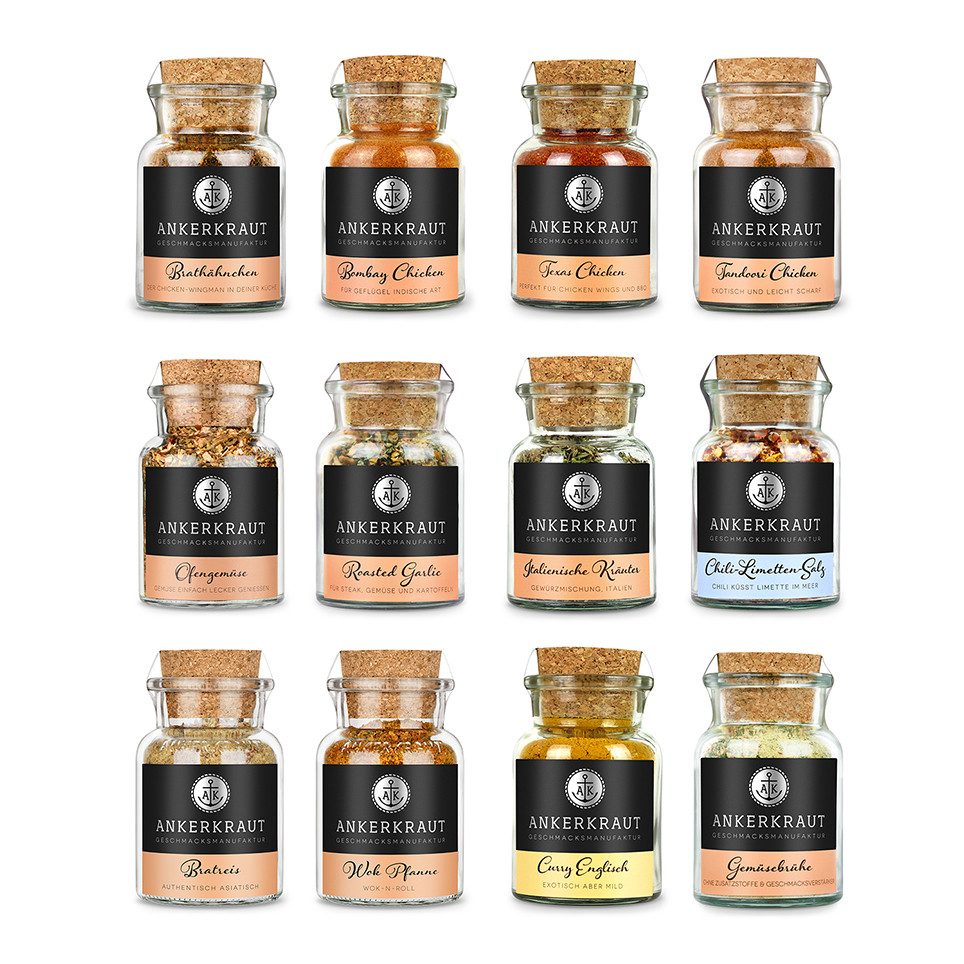 Ankerkraut Gewürz Meal Prep Gewürz-Set, Ankerkraut Meal Prep Gewürz-Set - Gewürzmischung Kochen