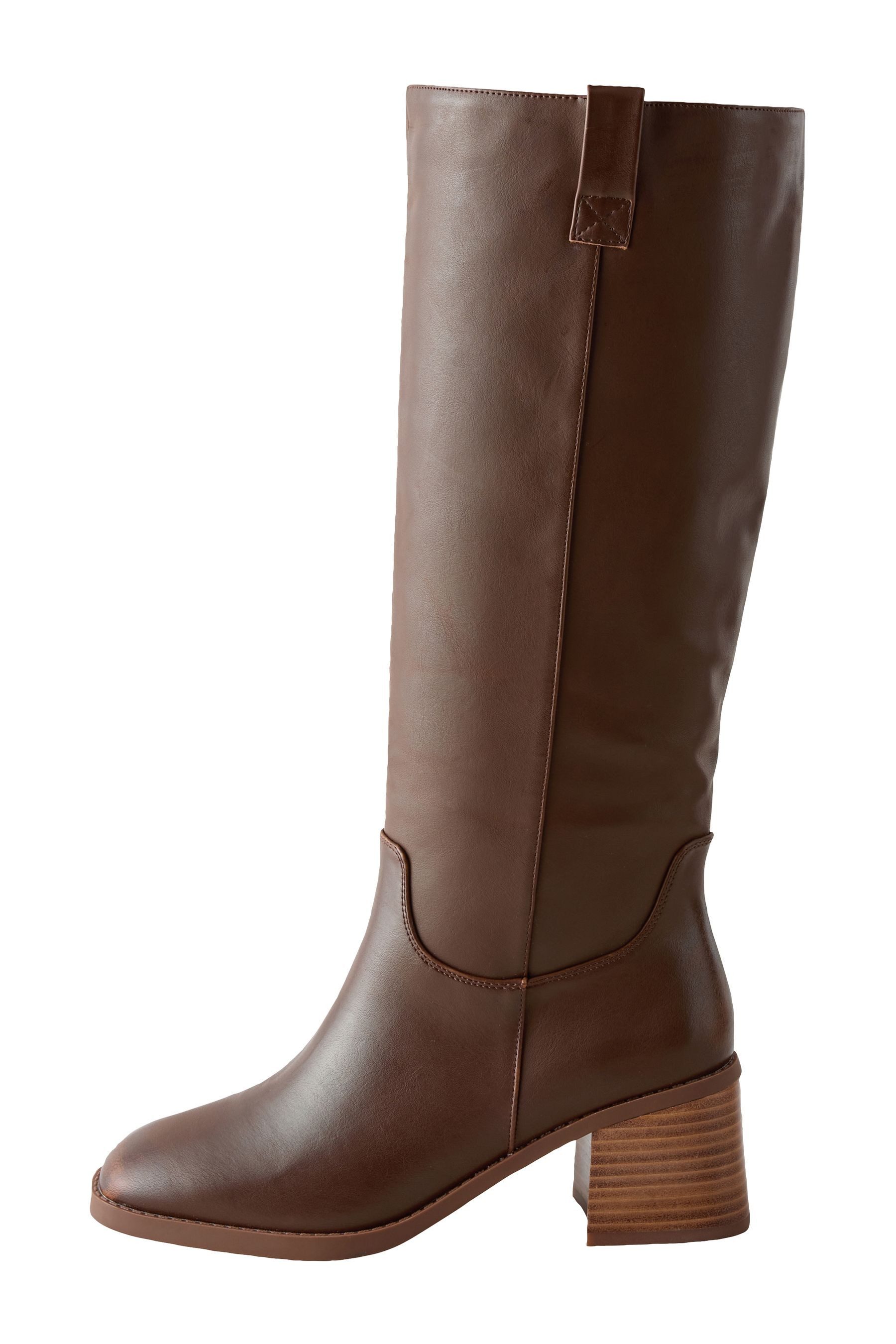 Next Forever Comfort® Kniehohe Schlupfstiefel High-Heel-Stiefel (1-tlg)