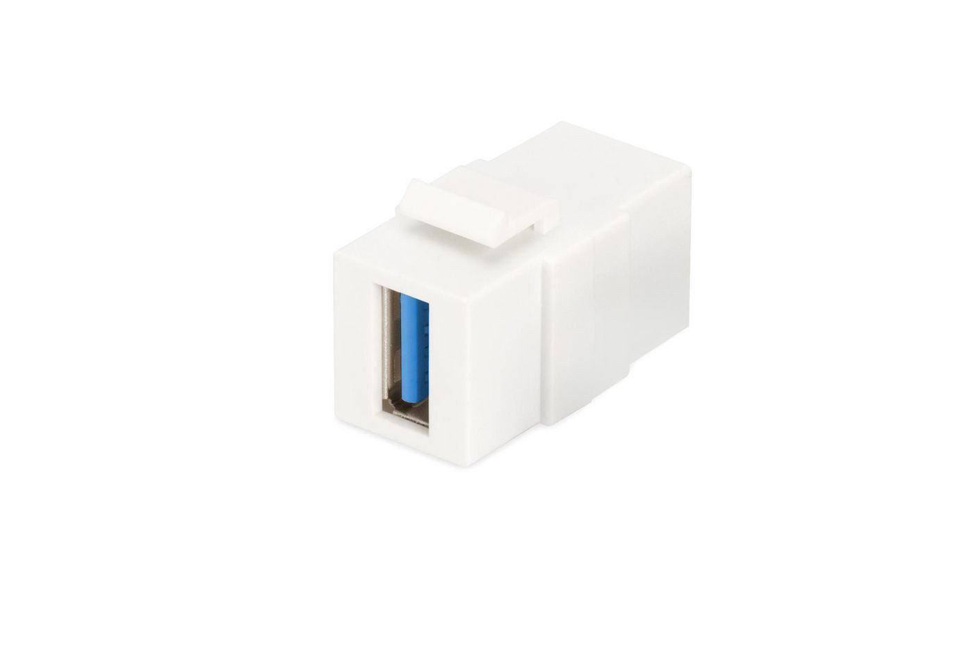 DIGITUS USB 3.0 Keystone Modul fur DN-93832 reinweiss RAL 9003 Computer-Kabel