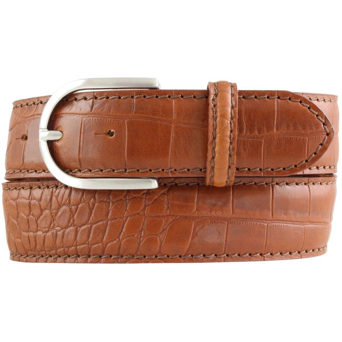 BELTINGER Ledergürtel Damen-Gürtel mit Krokoprägung 4 günstig online kaufen