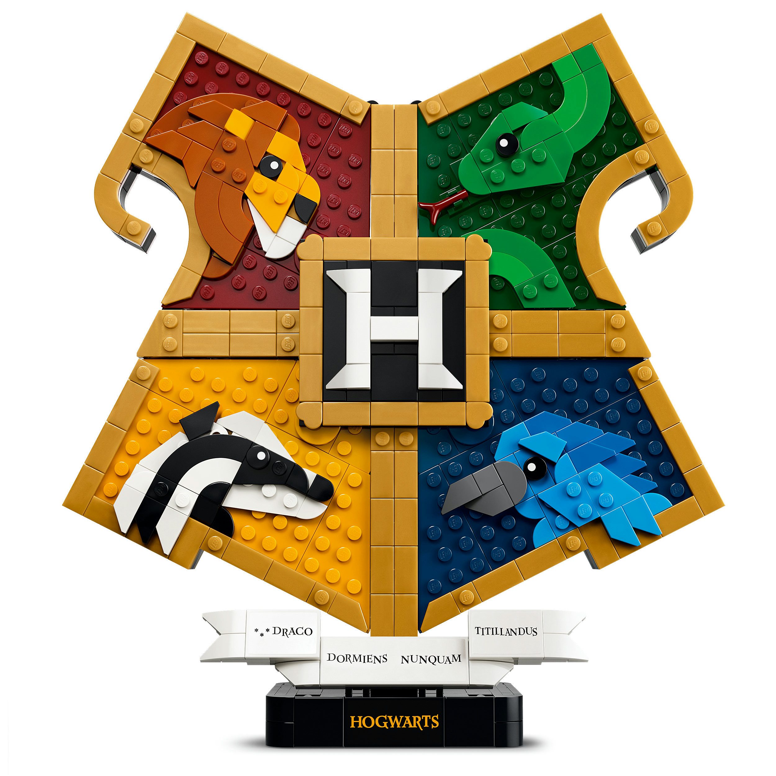 LEGO® Hogwarts Hauswappen (76462), LEGO Harry Potter™ Konstruktionsspielsteine, (545 St), Made in Europe – Bild 4 von 5