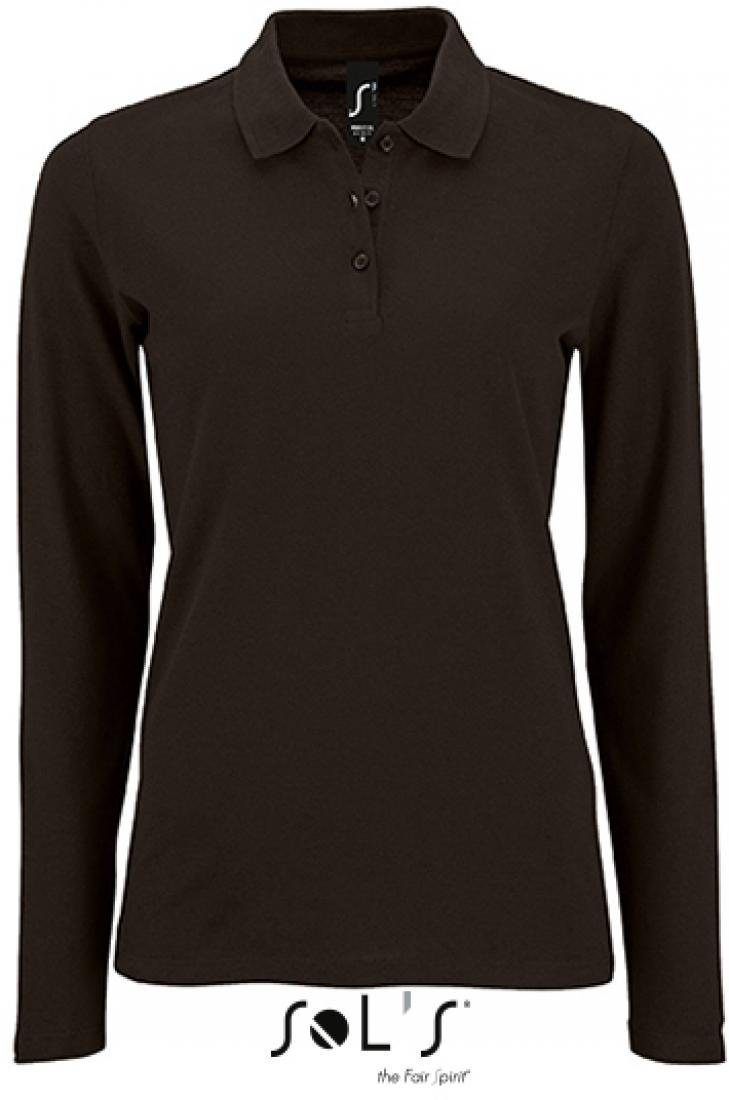 SOLS Langarm-Poloshirt Damen Long-Sleeve Piqué Polo günstig online kaufen