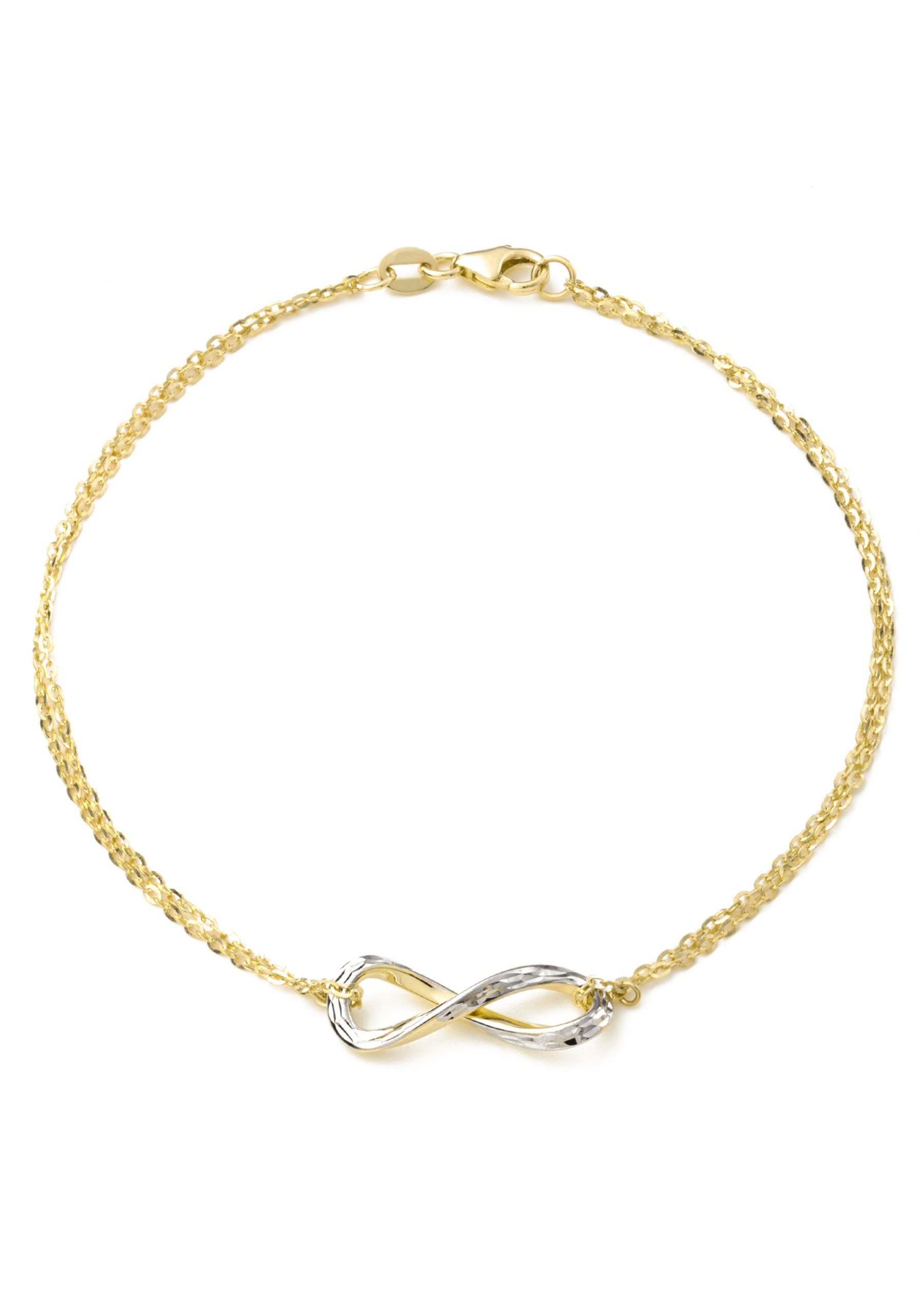 Amor Goldarmband Infinity/Unendlichkeitsschleife, 2014324, Gold 375 | Armbänder