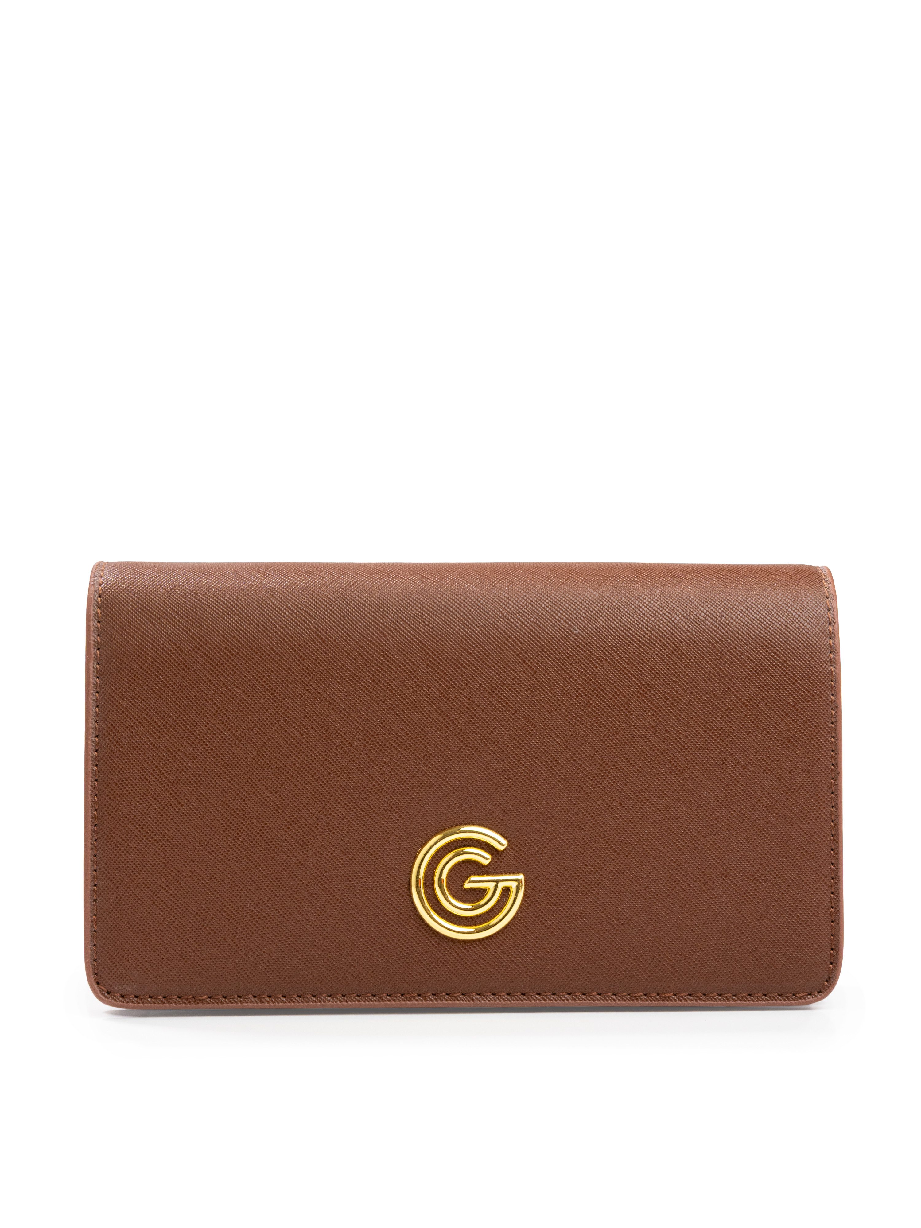 GABRIELLA G By Gabriella Gucci Geldbörse QUEEN, Damen Portemonnaie, Geldbeutel, Scheintasche mit Kette
