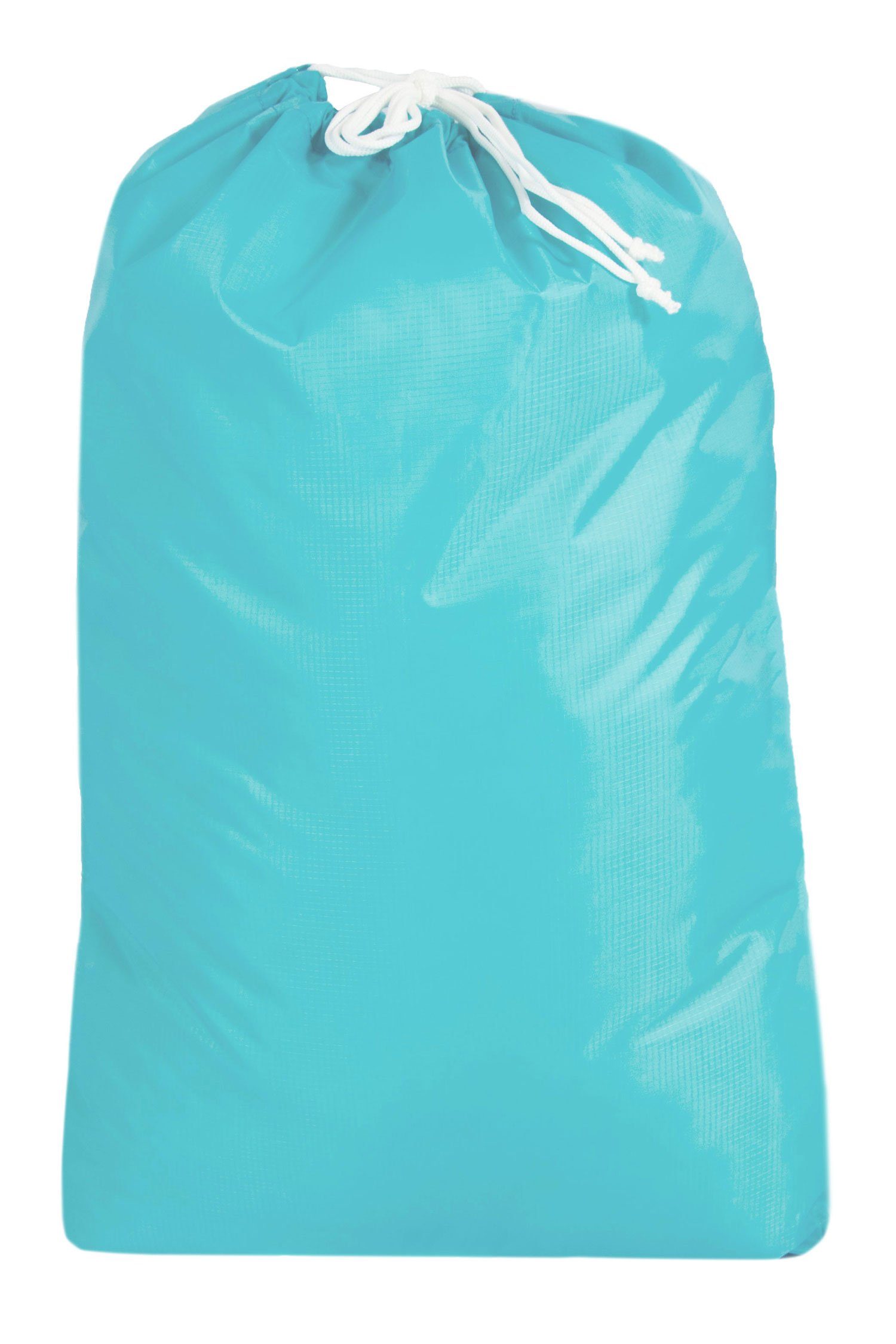 ZOLLNER24 Wäschesack (1 St), 100% Polyester, mit Kordelzug, wasserabweisend türkis