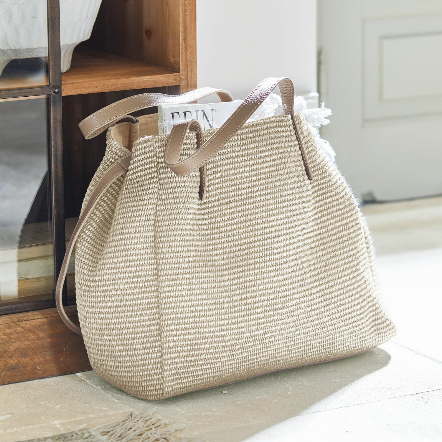 Mirabeau Handtasche Tasche Treffrin braun