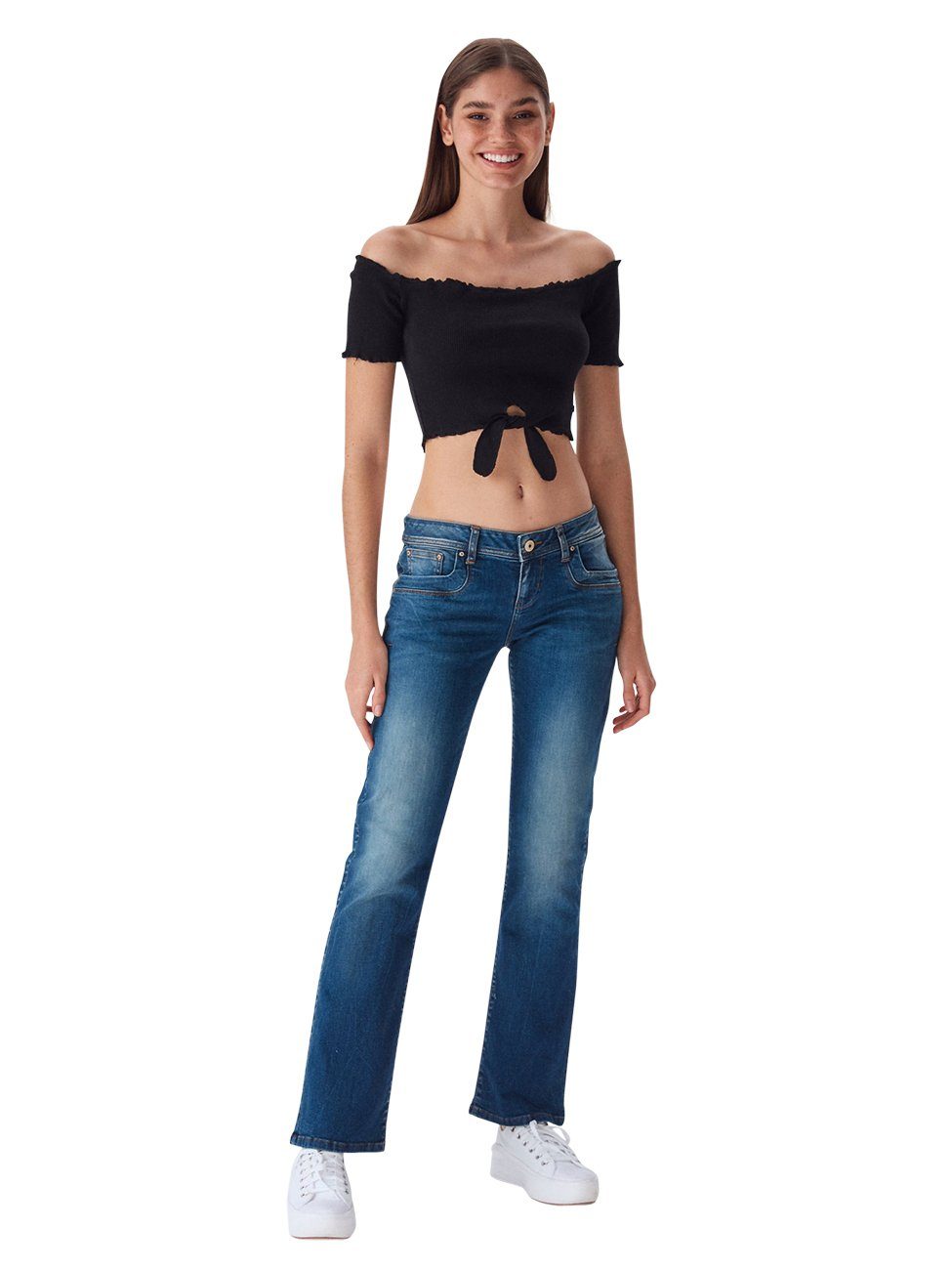 LTB Bootcut-Jeans Damen Jeanshose Valerie Boot günstig online kaufen