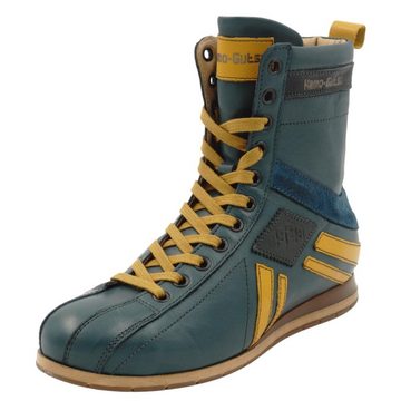 Kamo-Gutsu Kamo-Gutsu Petrol Damen Stiefel Sneaker Wechselfussbett