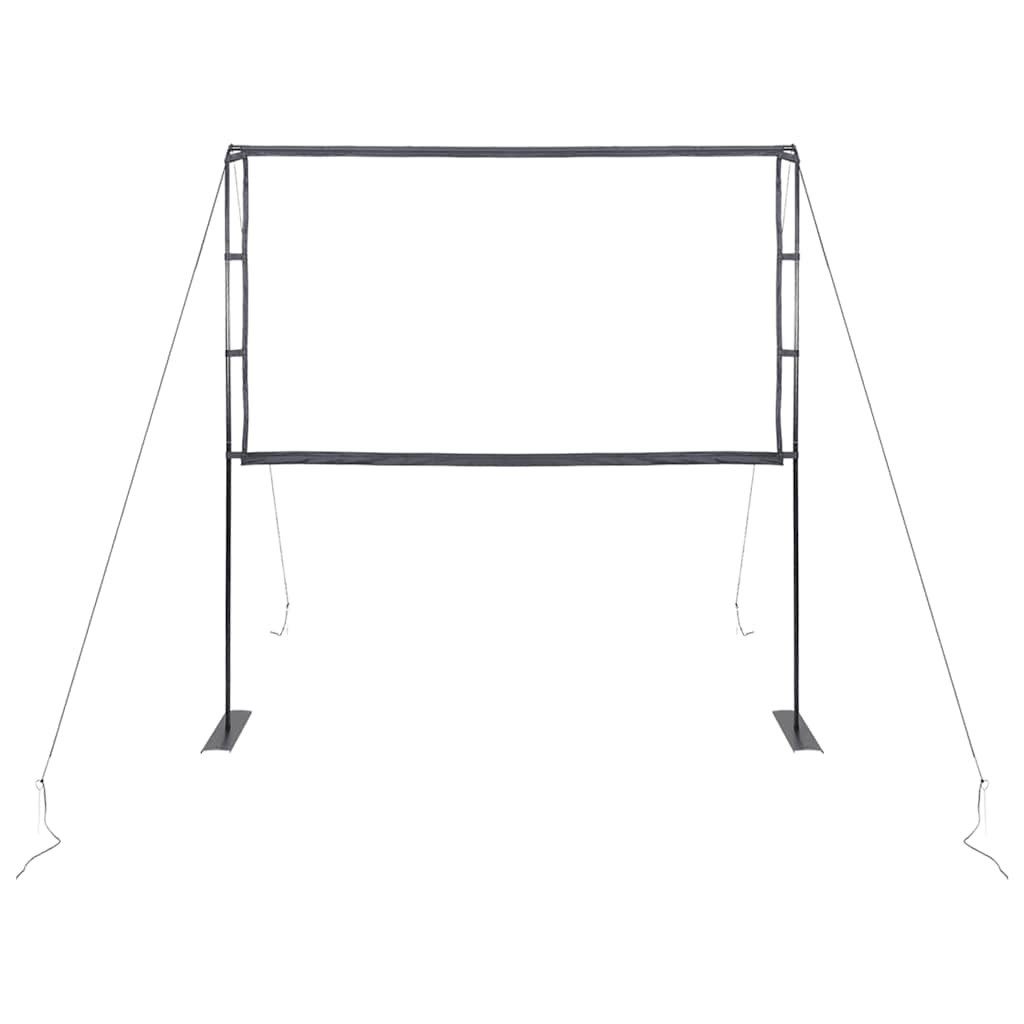 vidaXL Leinwand Projektionsleinwand mit Ständern 84 Zoll 16:9