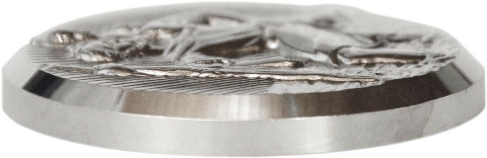 PistolaPeppers Metallschild 3D Relief Plakette Heiliger Sankt Christophorus günstig online kaufen