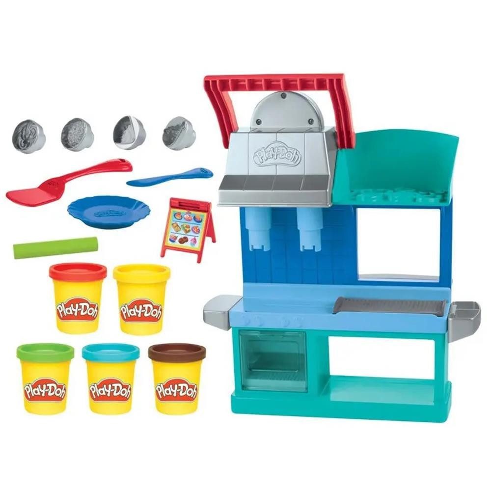 Hasbro Глина и пластилин Глина и пластилин Kitchen Creations, Buntes Restaurant Spielset, Глина и пластилин für Kinder ab 3 Jahren