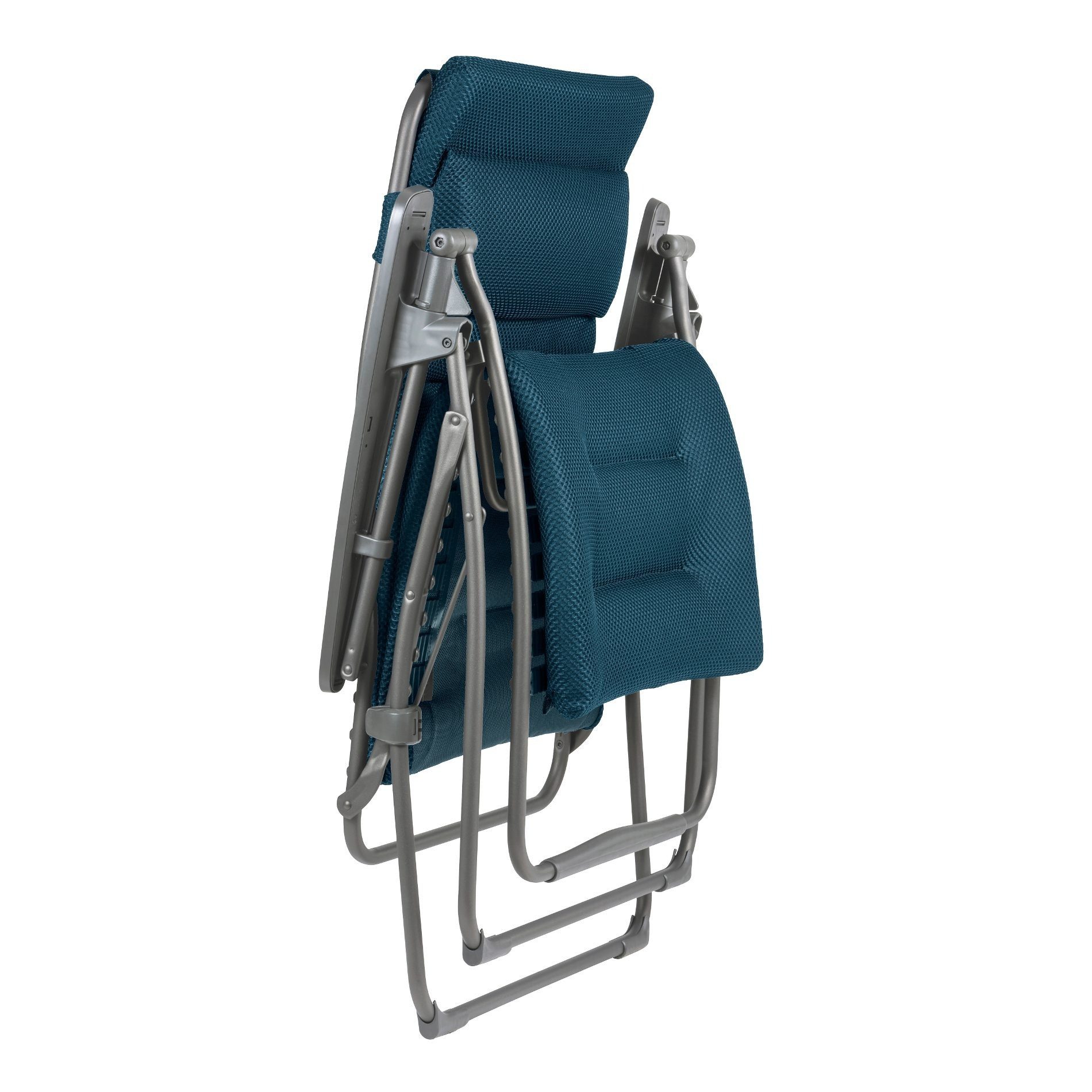 Lafuma Mobilier Gartenstuhl Futura XL (Gartenliege, Liegestuhl), Clip-System, Outdoor-Textilgewebe BeComfort®, XL-Zero-Gravity-Relaxliege