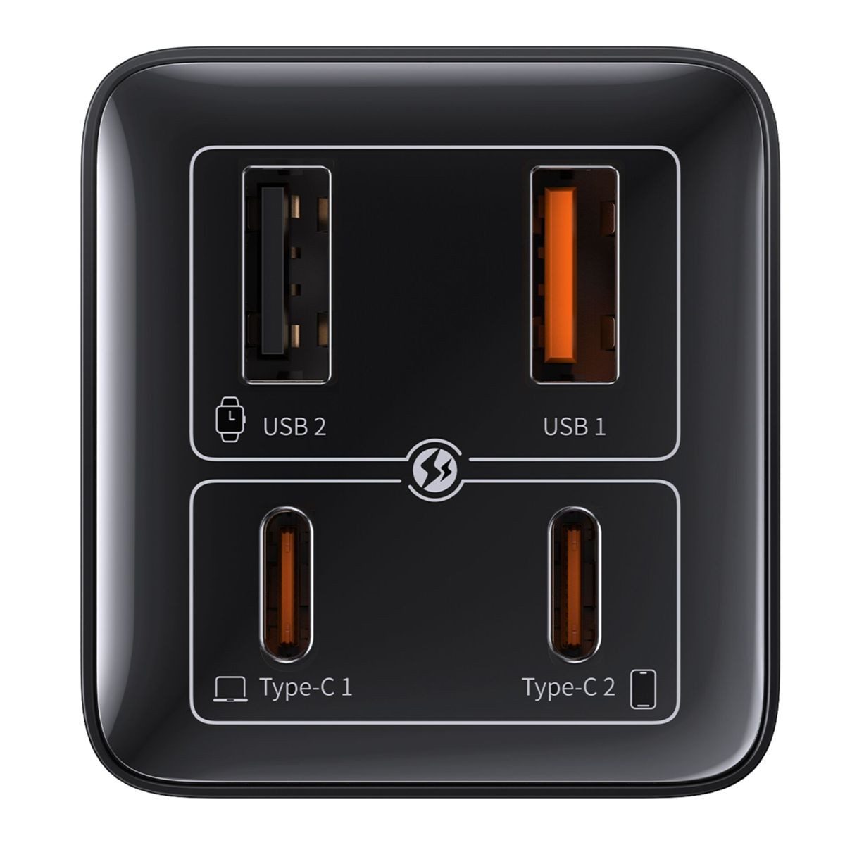 Baseus GaN6 Pro 100W EU Inkl. Ladekabel 1m USB-Ladegerät