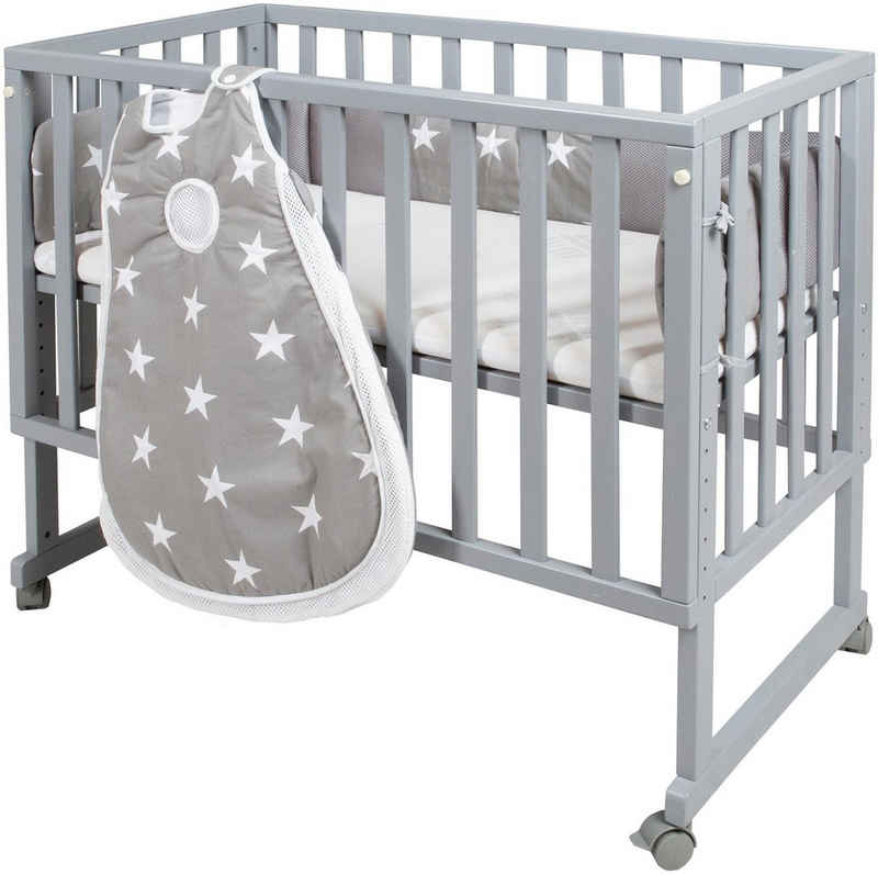 roba® Stubenbett »safe asleep® 3-in-1 Little Stars«, 4-tlg.