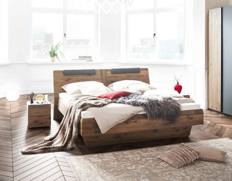 THIELEMEYER® Massivholzbett »Sleep«, kann frei in den Raum gestellt werden