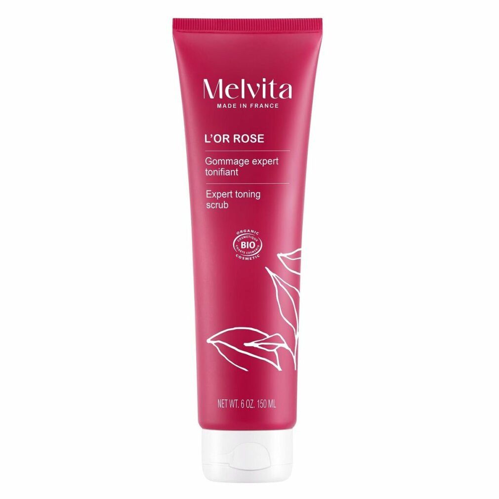Melvita Körperpflegemittel L'OR ROSE tonisierendes Peeling 150 ml