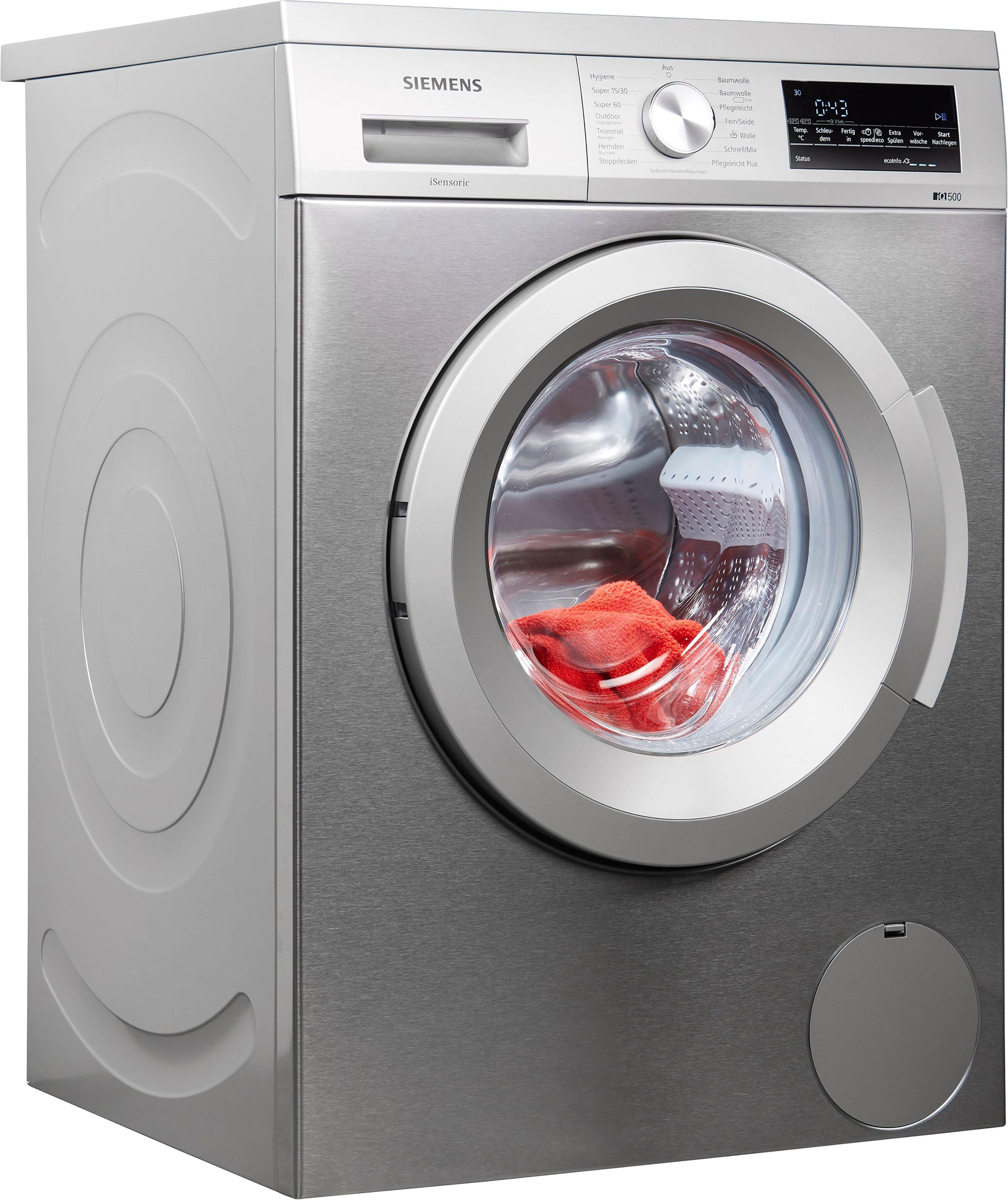SIEMENS Waschmaschine iQ500 WU14Q4S1, 8 kg, 1400 U/min online kaufen | OTTO