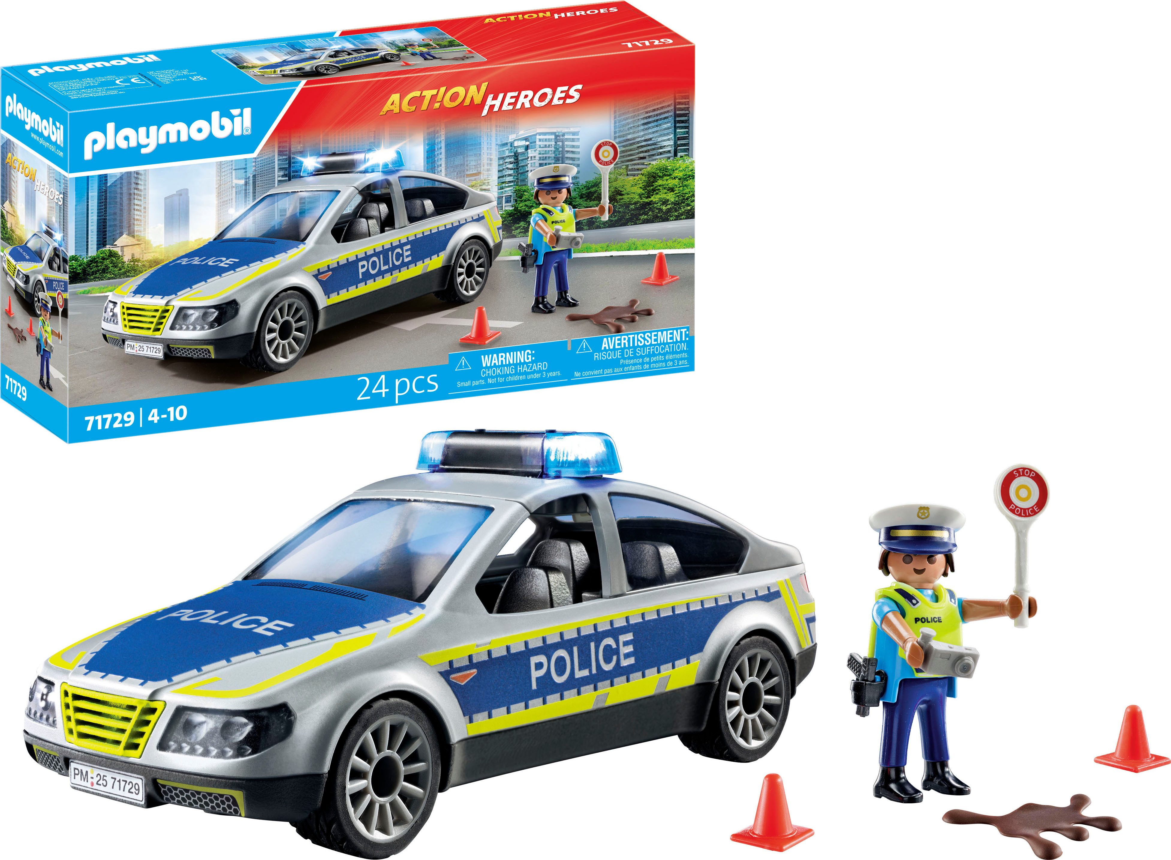Playmobil® Polizei Streifenwagen (71729), Playmobil Action günstig online kaufen