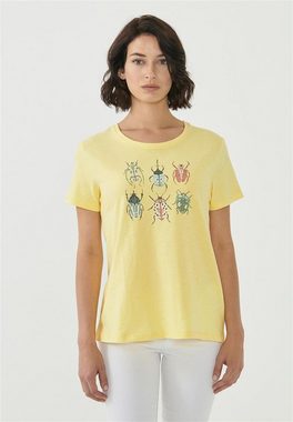 ORGANICATION T-Shirt Women's Printed T-Shirt in Yellow
