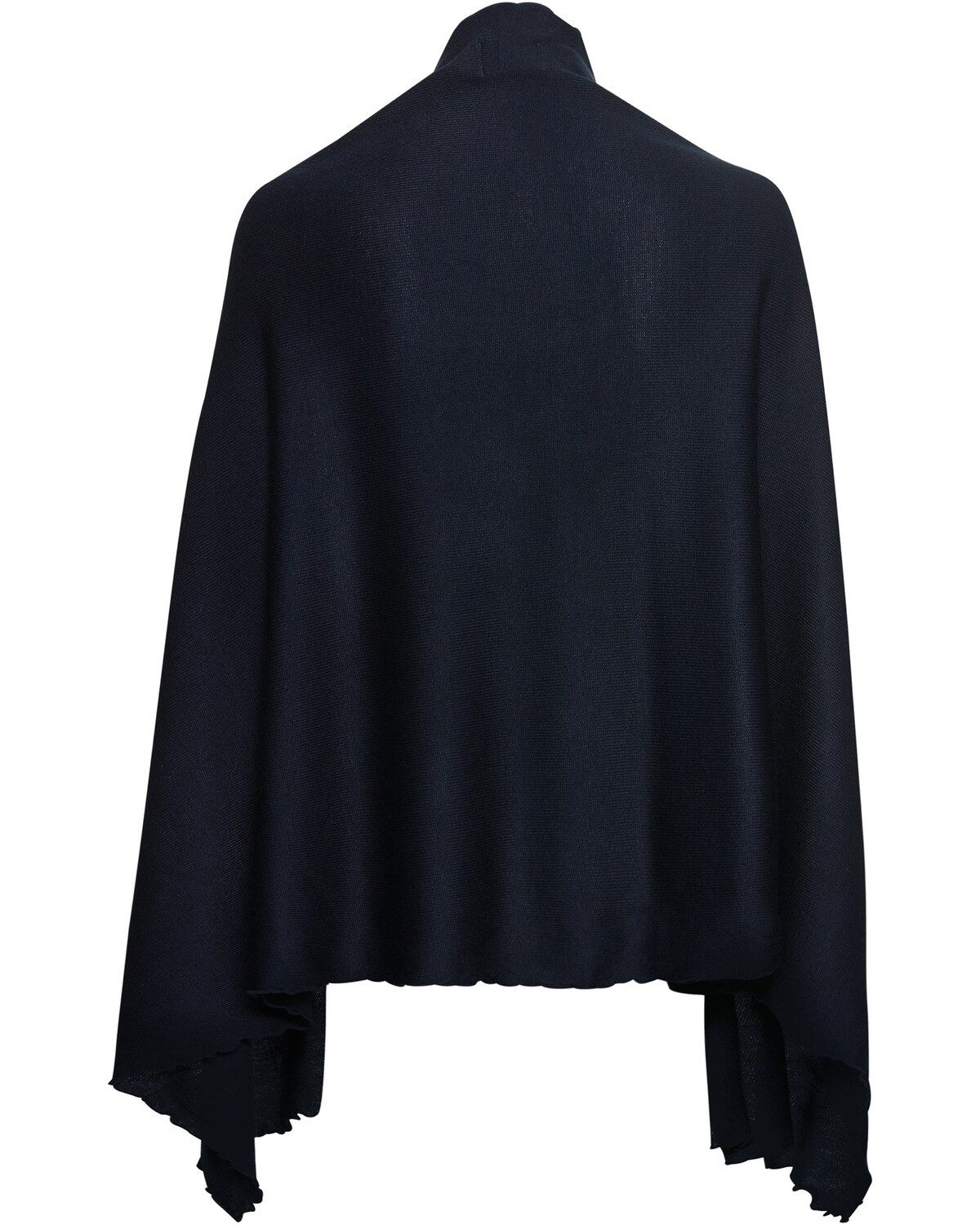 Luise Steiner Strickcape Stola mit Wellkante günstig online kaufen