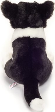 Teddy Hermann® Kuscheltier Border Collie Welpe sitzend 25 cm, zum Teil aus recyceltem Material