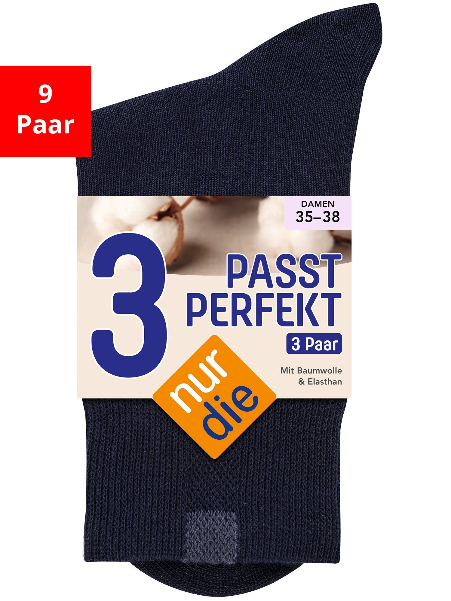 Nur Die Freizeitsocken Passt Perfekt (9-Paar) maritim