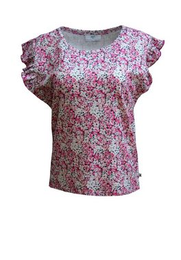 Le Temps Des Cerises T-Shirt HUTT mit floralem Allover-Muster