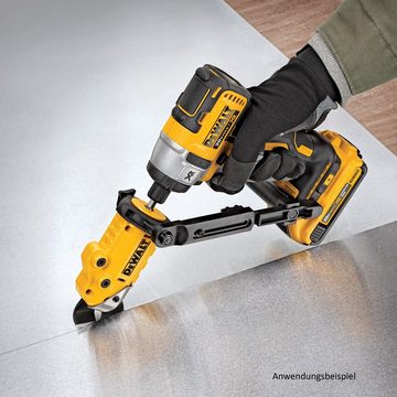 DeWalt Blechschere DT70620-QZ Blechschere, schlagfest 18 GA, Aufsatz für Schlagschrauber, Blechscherenaufsatz, Zubehör für Akkuschrauber- universell