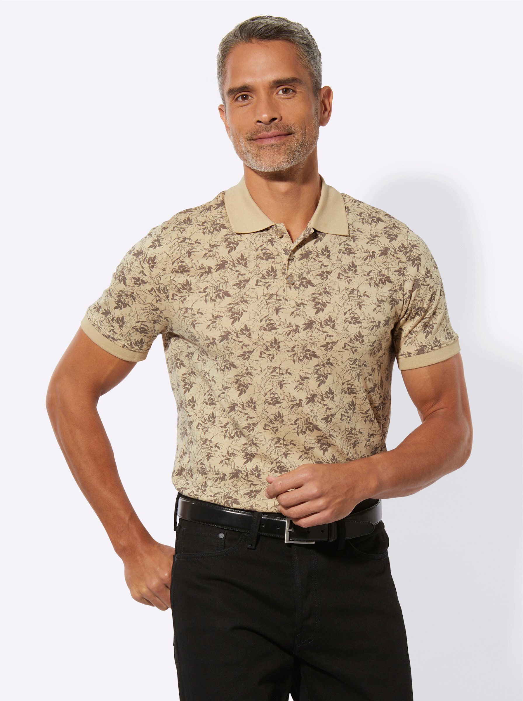 T-Shirt Kurzarm-Poloshirt Kurzarm