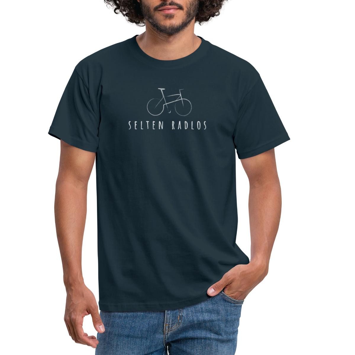 Spreadshirt T-Shirt Fahrrad Geschenk Selten Radlos günstig online kaufen