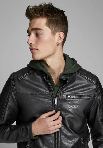 Jack & Jones байкерские куртка &ra...