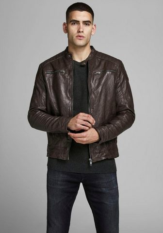 JACK & JONES Jack & Jones куртка кожаная »...