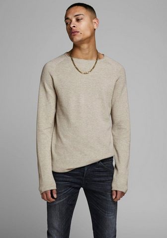 JACK & JONES Jack & Jones пуловер с круглым выр...